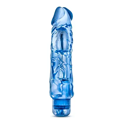 Eden 9" Soft Large Thick Realistic Vibrating Dildo - Multi Speed Powerful Vibrator - Sex Toy for Women - Sex Toy for Adults (Blue) (Blue) Eden 9" Soft Large Thick Realistic Vibrating Dildo - Multi Speed Powerful Vibrator - Sex Toy for Women - Sex Toy for Adults (Blue) (Blue)