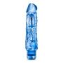 Eden 9" Soft Large Thick Realistic Vibrating Dildo - Multi Speed Powerful Vibrator - Sex Toy for Women - Sex Toy for Adults (Blue) (Blue)