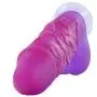 Lfcmf Lifelike Waterproof Big Size Personal Relax Massager for Women (10.2 inches Long,2.8 inches Wide) (Color : Purple)