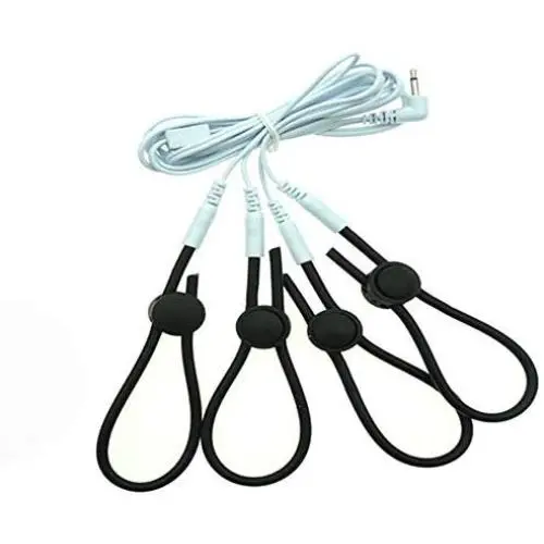 WENYIFANG New E-Stim Monopolar Conductive Loops Cock Rings And Ball Electro Penis Ring WENYIFANG New E-Stim Monopolar Conductive Loops Cock Rings And Ball Electro Penis Ring
