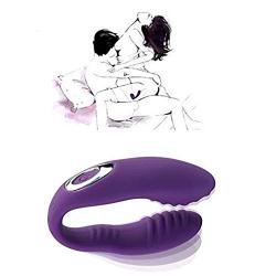 SixT Dual Motors 10 Speed USB Rechargeable Waterproof U Shape Vinbrator for Women