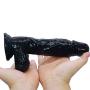 Lfcmf Realistic Real Soft Dîldɔ Waterproof Relax Massage Tools Ultra Soft PVC for Women Female Couples (Color : Black)