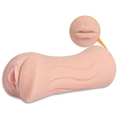Sexbaby Male Masturbator, Double Ends 3D Vagina and Mouth for Male Masturbation, Pocket Pussy Oral Blow Job Sex Toys for Man Sexbaby Male Masturbator, Double Ends 3D Vagina and Mouth for Male Masturbation, Pocket Pussy Oral Blow Job Sex Toys for Man