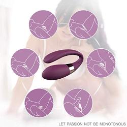 TYSJCSY 7 Frequency U-Shape Couple Love Sti-mulation Promote Toys Sport Tool USB Rechargeable Silicone Couples Wand Massage