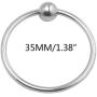 W-HELLO Stainless Steel Massager Ring Erection Enlarger Enhancer Rings Toy for Men