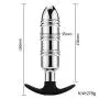 LLFX Smooth and Cozy Metal Anàl Plug with Silicone Base Watertight and Easy to Clean Females Massage Toys Backpack LLFX Smooth and Cozy Metal Anàl Plug with Silicone Base Watertight and Easy to Clean Females Massage Toys Backpack