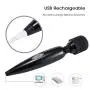 Personal Wand Massager with Powerful Magic Vibration Modes, Deep Tissue Massage for Muscles Neck Shoulder Back Leg Foot, Wireless Handheld Magic Massager Great Relax Gift for Women/Men Personal Wand Massager with Powerful Magic Vibration Modes, Deep Tissue Massage for Muscles Neck Shoulder Back Leg Foot, Wireless Handheld Magic Massager Great Relax Gift for Women/Men
