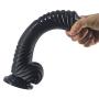 Realistic Ripple Dildo Novelties Huge Dildo Cock Penis with Flared Suction Cup Vaginal G-spot Anal Stimulating Massager Sex Toy