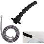 Enema Bulb Anal Cleaner 380ml Black Silicone Anal Vaginal Shower Douche System for Men Women Sexbaby