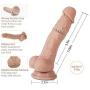 7 Inch Realistic-Ďîl,dɔ Women Massager with Strong Suction Cup for Hand-Free Play