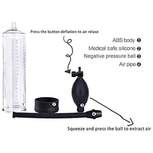 Male Enlarge Massager Pump En-larg-ement Extender Pumps Enlargers Extension Men FYQ-2