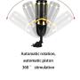 Suntimetime Fully Automatic Telescopic 360° Rotating Hands-Free Heating 5 Speed&10 Frequency Male Relaxation Toys suntimetime