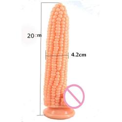 Big Dildo Suction Cup Fake Penis Corn Dick Sex Toys for Women Particle Surface Vagina Stimulate Beads Anal Dildo