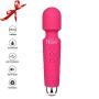 Powerful Strongest Quiet Waterproof magic Vibrating Wand Electric Massager Upgrade Cordless 8 Multi-Speed 20 Vibration Modes use for back waist foot Hand Pains&Sports Recovery Relieves fatigue Stress