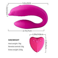 XSEXO Couple Remote Controlled Silent Vibrabor Happy Toys for Womens c spot Wireless Rivacy V-à-ginàl Stimulation