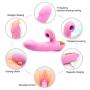 G-Spot Mâssâgêr Adùllt Tõys with 7 Frequency ClîToral Sùckíng Silicone Clítoris St?mulator with 7 Víbrántór Modes Rechargeable Díllõ Víbrántór