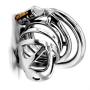 Tingxuan JDesto- Male Chástí-ty De-Vices with Sound Tube Sexxcv-Toyss Men DEPUR (Size : 45mm)