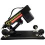 Retractable Machine Gun with Slicone Couple Toys Love Product Hands Free Enjoyment Electric Massager