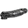 MISSOX Reusable Sleeve for Men Realistico Extender Enlargement 9 INCH Large Black