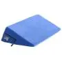 Liberator Wedge Intimate Sex Positioning Pillow, Blue Microfiber, 24 inch. Liberator Wedge Intimate Sex Positioning Pillow, Blue Microfiber, 24 inch.