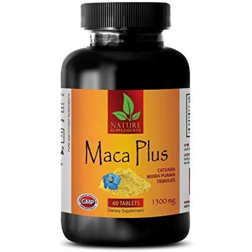 Increase sexual desire for men - MACA PLUS 1300mg - Maca root - 1 Bottle 60 Tablets