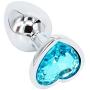 Small Anal Butt Plug, Eastern Delights 1 Pcs Beginners Metal Anal Training Sex Toys for Couples, Random Color