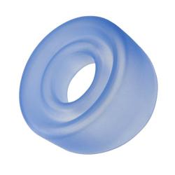 CalExotics Advanced Silicone Pump Sleeve - Male Penis Pump Comfort Ring - Penis Enlargement Accessory - 3 inch - Blue