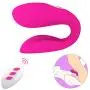 Couple Vibrator & G Spot Vibrator Remote Partner Vibrator Waterproof Rechargeable Dual Pleasure 12 Vibration Clitoris Nipple Vagina Orgasm Vibrator Sex Toy for Women Solo or Couples Fun (Pink1) Couple Vibrator & G Spot Vibrator Remote Partner Vibrator Waterproof Rechargeable Dual Pleasure 12 Vibration Clitoris Nipple Vagina Orgasm Vibrator Sex Toy for Women Solo or Couples Fun (Pink1)