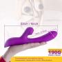 Clǐt-or-al Sucking Vǐb-Rat-or, G Spot 10 Frequencies and 3 Speeds Vǐbr-ATO-rs & Nipple Stim-ula-tor with Suction-Medical Grade Silicone