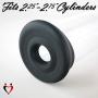 LeLuv Penis Pump Sleeve Large Premium Black Silicone for 2.50 Inch to 2.75 Inch Cylinders