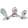 Eastern Delights 3 pcs Metal Jeweled Anal Butt Plugs, Anal Sex Toys Trainer Kit for Beginners Eastern Delights 3 pcs Metal Jeweled Anal Butt Plugs, Anal Sex Toys Trainer Kit for Beginners