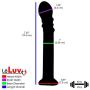 LeLuv Dildo 7.5 inch Curved G-Spot Pink Glass Wand Bundle with Premium Padded Pouch LeLuv Dildo 7.5 inch Curved G-Spot Pink Glass Wand Bundle with Premium Padded Pouch