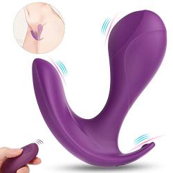 G Spot Vibrator Mini Wearable Butterfly with 10 Powerful & Quiet Vibrations Vibrators for Clitoris Vagina Anal Rechargeable Waterproof Adult Sex Pleasure Toys for Woman Couple