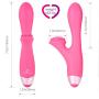 Louviva Vibrator Rabbit Vibrating G-spot Vibrator - Vagina and Clitoris Stimulation Rabbit Massager - Powerful Adults Sex Toys for Women or Couples