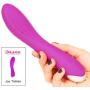 Rechargeable Strong Vibrator Ticklers for Clit and Vaginal Stimulation Multi Function Vibrations Sex Toy