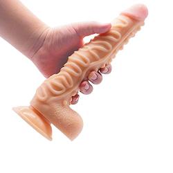 Zytyeu 10.63 inch Realistic Massager Toys Lifelike Silicone-Dîldɔ with Suction Cup for Women Massager Massage Tools