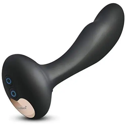 BOMBEX Vibrating Prostate Massager - Ultra Smooth Silicone P-Spot G-Spot Vibrator with 10 Speeds, Rechargeable & Waterproof Anal Sex Toy for Men Women and Couples, Matte Black BOMBEX Vibrating Prostate Massager - Ultra Smooth Silicone P-Spot G-Spot Vibrator with 10 Speeds, Rechargeable & Waterproof Anal Sex Toy for Men Women and Couples, Matte Black