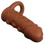 Extender Enlarger Extension Sheath Elastic Long Lasting Time Size Sleeve Stamina Enhancer a1