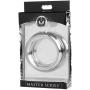 Master Series Stainless Steel Cock Ring, Medium