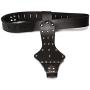 Relaxation Product Men Leather Harness Chastity Pants Vibrating Anal Plug Restraints