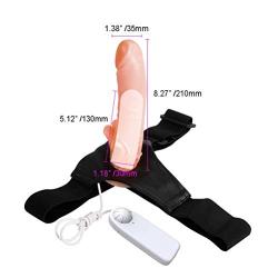 UOFFF Lifelike Electric Strápòn for Men Smooth Hòllow Adjustable Hárness with Soft Hole Size Pleasure Wonderful Relax Toy