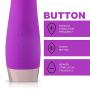 G Spot Vibrator Sex Toy for Women, SHEQU Vibrating Dildo Sex Massager Vagina Clit Stimulator Vibes with 10 Speeds Rechargeable Couples Masturbator Adult Novelty Gift (Purple Lora)