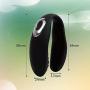 Waterproof 10 Speed Silicone Vibrator Recharge Clitoral G-Spot Massage for Couples Adult Sex Toys for Woman Sex Products (black)