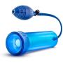 Beginner Penis Pump - Male Enhancement Erection Vacuum Chamber - Sex Toy for Men (Blue)