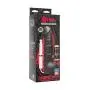 KINK By Doc Johnson Wet Works Drencher - Silicone Squirting Cock - With Removable Vac-U-Lock Suction Cup Base - Harness and F-Machine Compatible - Black
