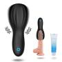 Male Masturbator Cup with 10 Vibration Modes, Adorime Penis Head Training Tool Glans Vibrator Masturbation Sex Toys for Men Prolonged Strong Erection