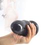 Romi Prostate Stimulating Anal Toy Compatible Dildo or Butt Plug Designed to Provide a Full Feeling (Black)