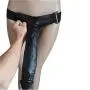 HAOZICH 12.2 Inches Perfect Size Ultra Flesh Double Strápǒn Hárness Stráp Ǒns Funny Toys HAOZICH (Color : Black)
