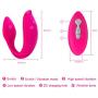 Vǐbrátǒr Women Wireless U Shape Muti Speed Vibratr USB Rechargeable G-Spot d Adullt New Style Toys Couple Products,Vibratrs Functional Suckers