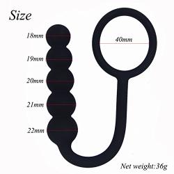 YiFeng Anal Plug Butt Plug Anal Toys - Anal Pleasure - Silicone Anal Trainer, Anal Stimulation and Self Pleasure Masturbation for Men,for Women (Type A)